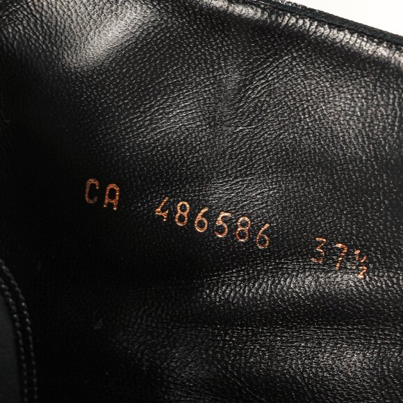 Saint Laurent Loulou Gold & Silver Glitch Leopard Jacquard Ankle Boots - Picture 10 of 11